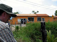 The road to the town of Placencia.  