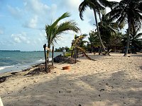 Looking right from the chaise in front of our villa at Turtle Inn.  