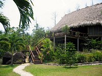 The Coppola Villa at Blancaneaux Lodge.  