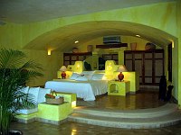 Sleeping area in Doug's suite at Villa del Sol.  