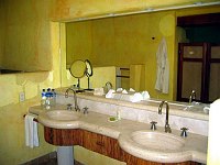 Bathroom  in Doug's suite at Villa del Sol.  